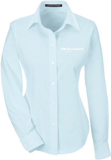 Devon & Jones Ladies' Crown Woven Collection™ Solid Broadcloth