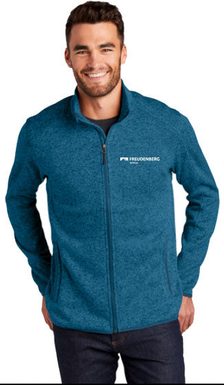 Port Authority® Sweater Fleece Jacket