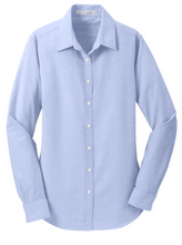 Load image into Gallery viewer, Port Authority® ladies SuperPro™ Oxford Shirt
