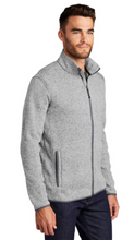 Load image into Gallery viewer, Port Authority® Sweater Fleece Jacket
